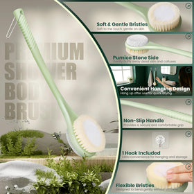 CYMPHW pumice exfoliation smooths rough skin on feet