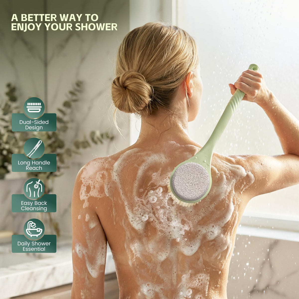 CYMPHW ergonomic non-slip handle offers secure shower use