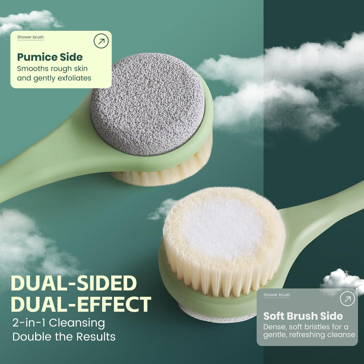 CYMPHW volcanic pumice stone exfoliates gently on feet