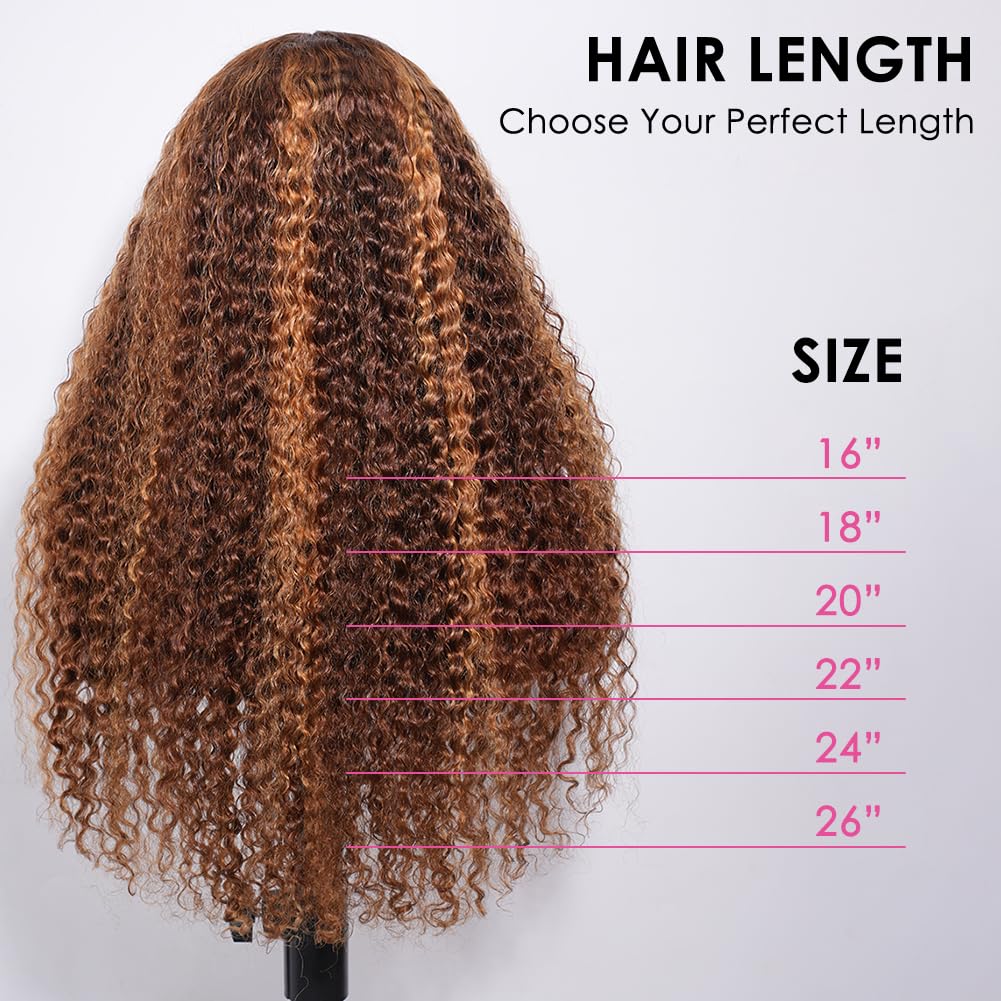 CYNOSURE HD transparent lace front wig with invisible knots for skin match