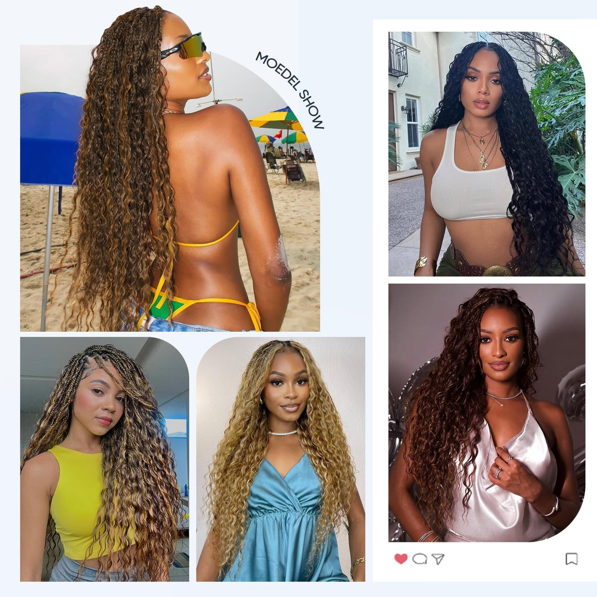 CyorHRT easy-to-style hair supports multiple braid techniques and daily wear.