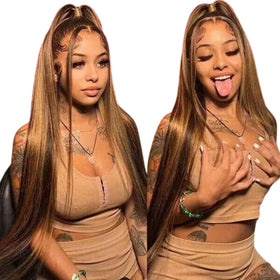 Cypha 26-inch straight wig with 180% density for full, luxurious volume