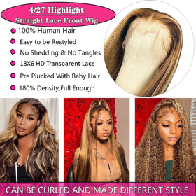 Cypha hd transparent lace front wig 13x6 close-up with natural hairline