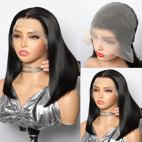 CYSDRH Bob Wig 13x6 front lace for natural-looking hairline and effortless wear