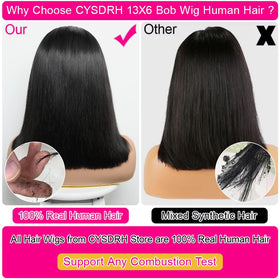 CYSDRH Pre-plucked hairline minimizes edge work and creates natural part