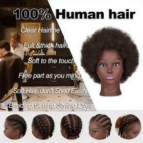 Czrleaty star clips included to secure braids neatly
