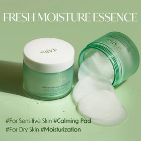 d'alba Piedmont calming pad embossed side enhances exfoliation