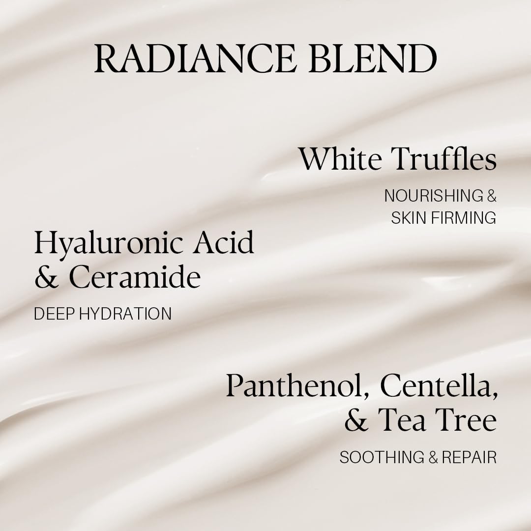 Applied on face and neck for sun protection.