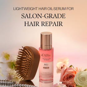 Hair Perfume Duo bottle captures rose and freesia aroma for subtle daily scent