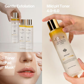 d'alba Piedmont phyto-enzymes-pha exfoliation visual hints at gentle texture refinement