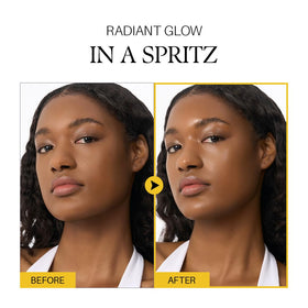 Rose water and Trufferol close-up highlighting key ingredients