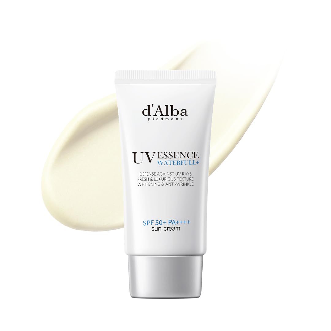 D'Alba Piedmont UV Essence Sunscreen tube front view for daily face protection.