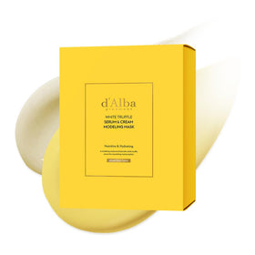 d'alba Piedmont white truffle modeling mask packaging for premium at-home care