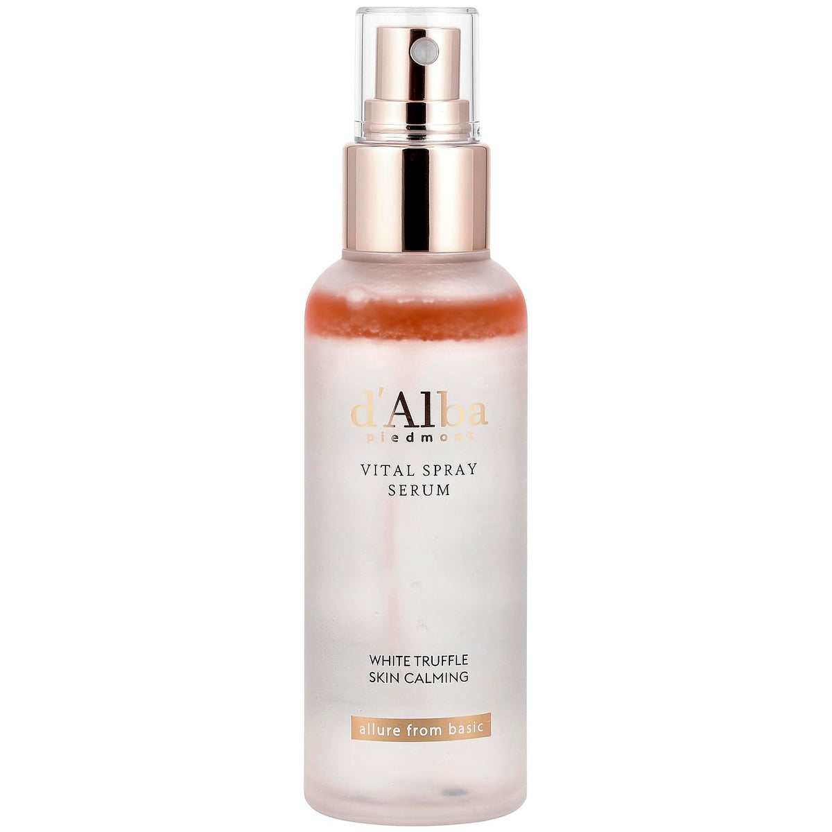 d’Alba White Truffle Vital Spray bottle — premium vegan serum for radiant skin