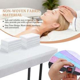 D DS CURTAIN thickened tear-resistant sheets ensure durability during treatments.