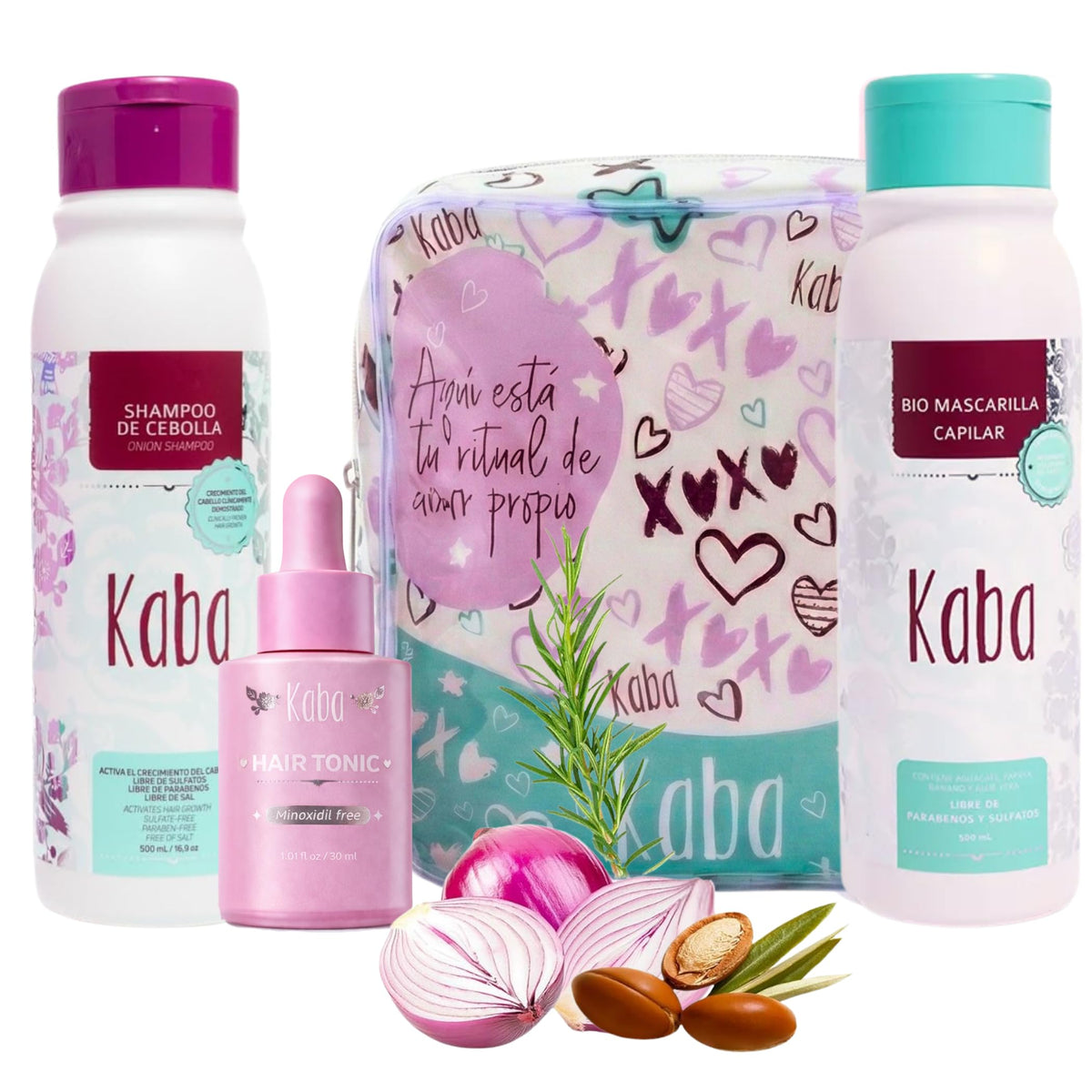 D'Luchi Red Onion Shampoo bottle for refreshed scalp and strong roots.