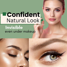 D-UP droopy eyelids tape helps define shape without bulky appearance.