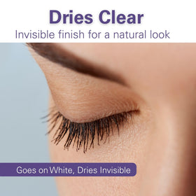 D-UP skin-friendly adhesive emphasizes gentle formula for sensitive eyes.