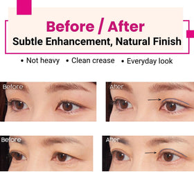 D-UP waterproof adhesive eyelid strip for sweat resistance and long wear.