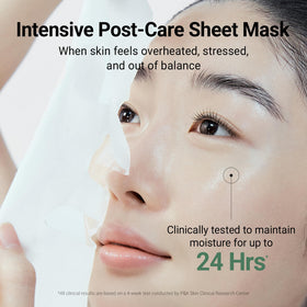 DA EFFECT cooling sheet mask after use delivers 24-hour hydration