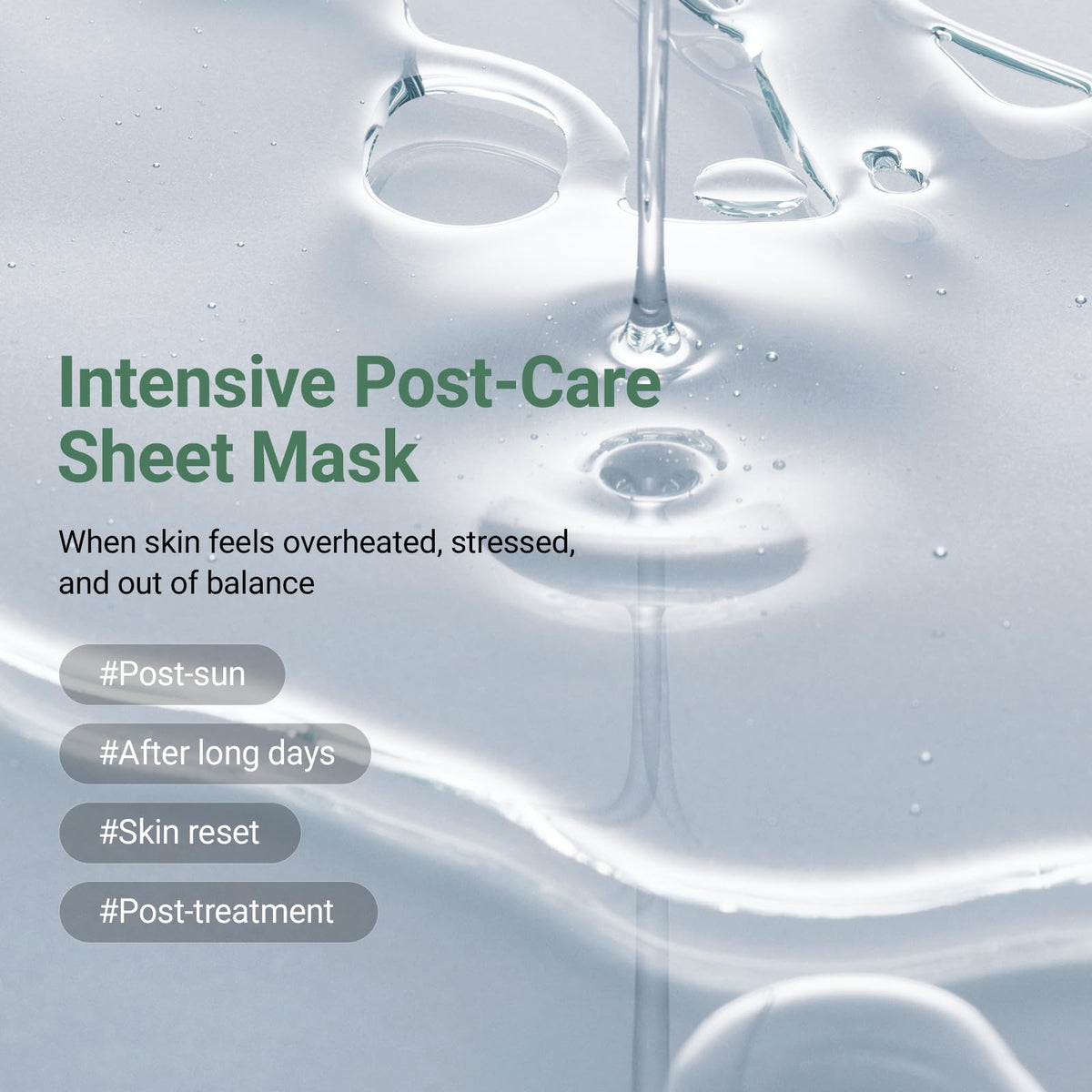DA EFFECT sheet texture close-up showing even hydration delivery
