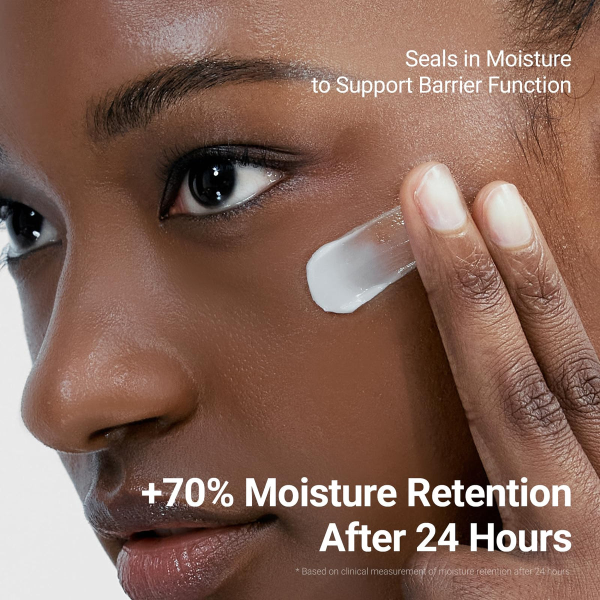 DA EFFECT GINSTECAX closeup illustrates calming recovery for sensitive skin