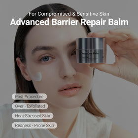 DA EFFECT Post Care Balm jar closeup highlights creamy texture for post-care comfort