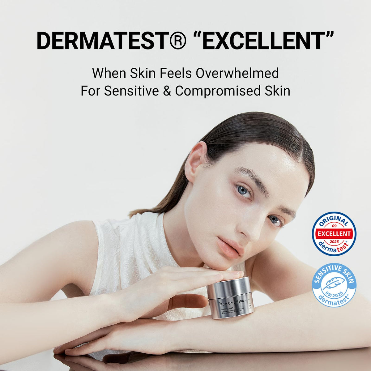 DA EFFECT Redness relief concept captured in a soothing skincare routine