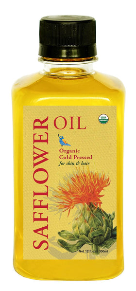 DAANA safflower oil bottle 12 oz for nourishing dry skin and daily moisture
