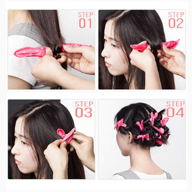 Dababell bright-colored rollers ideal for home salon-inspired styling.