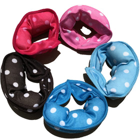 Dababell foam sponge hair rollers travel-friendly and easy to pack.