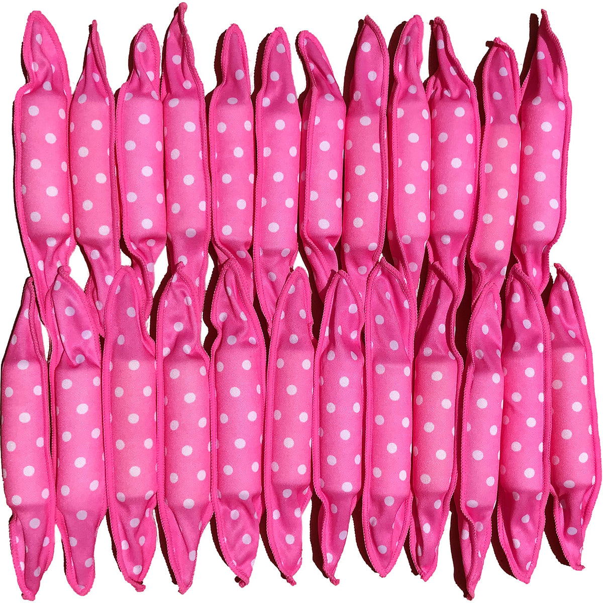 Dababell pink foam rollers set of 40 for easy overnight styling and waves