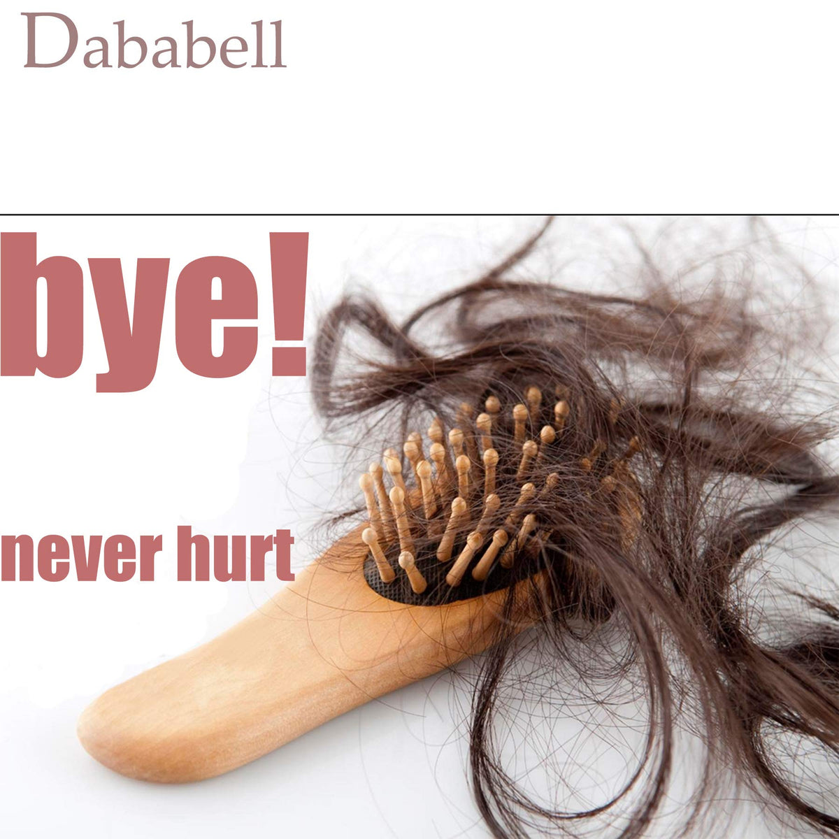 Dababell satin-covered foam curlers protecting hair while shaping waves
