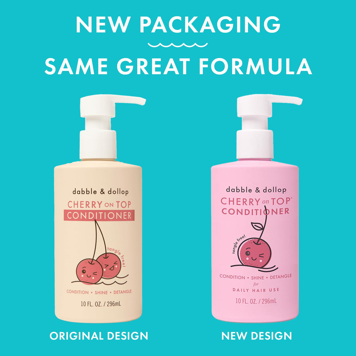 Dabble and Dollop Cherry on Top ingredients close-up shows jojoba oil and glycerin