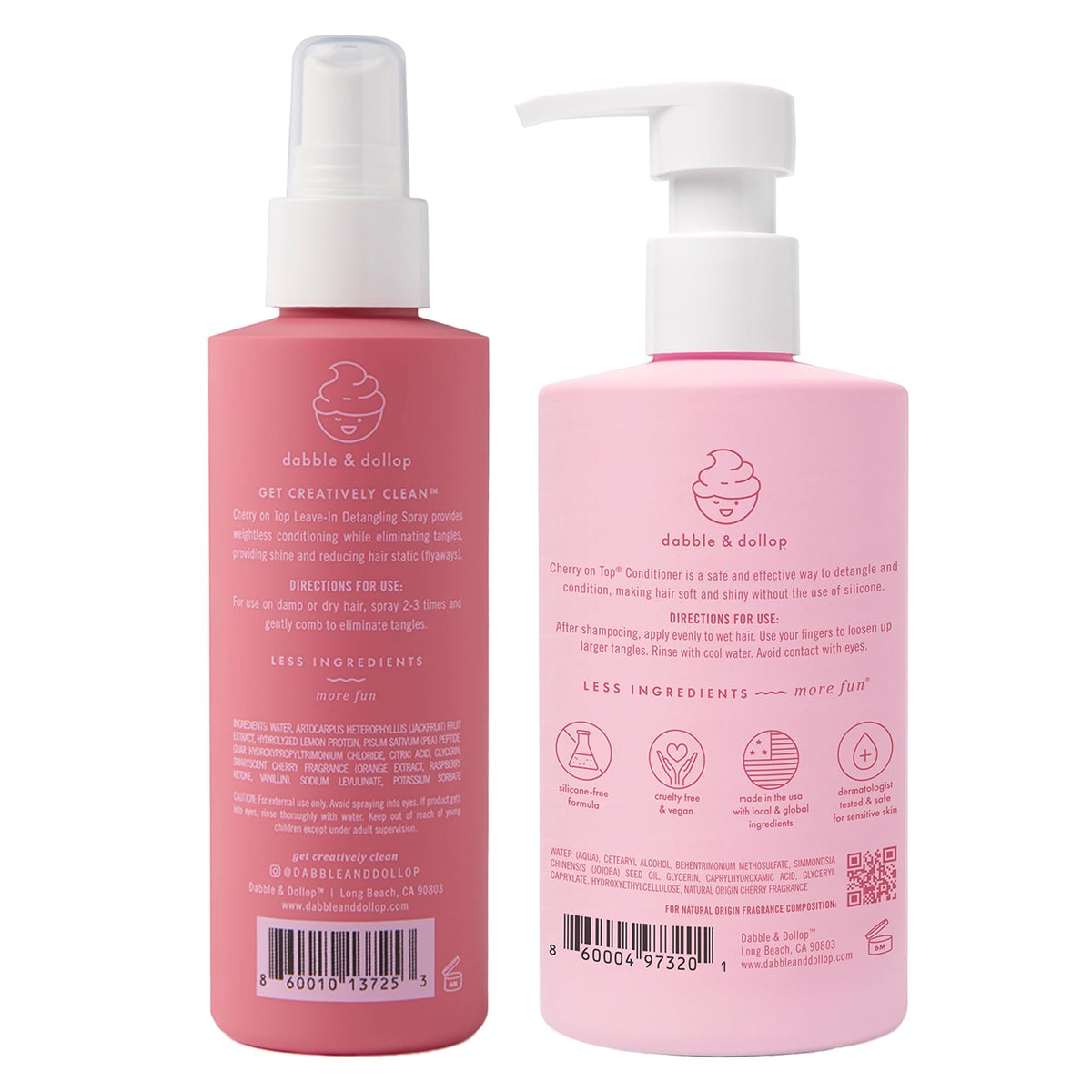 Dermatologist-tested seal indicating safe use for sensitive scalps.