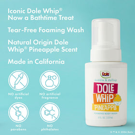 Dabble & Dollop Pineapple kids bath time foam