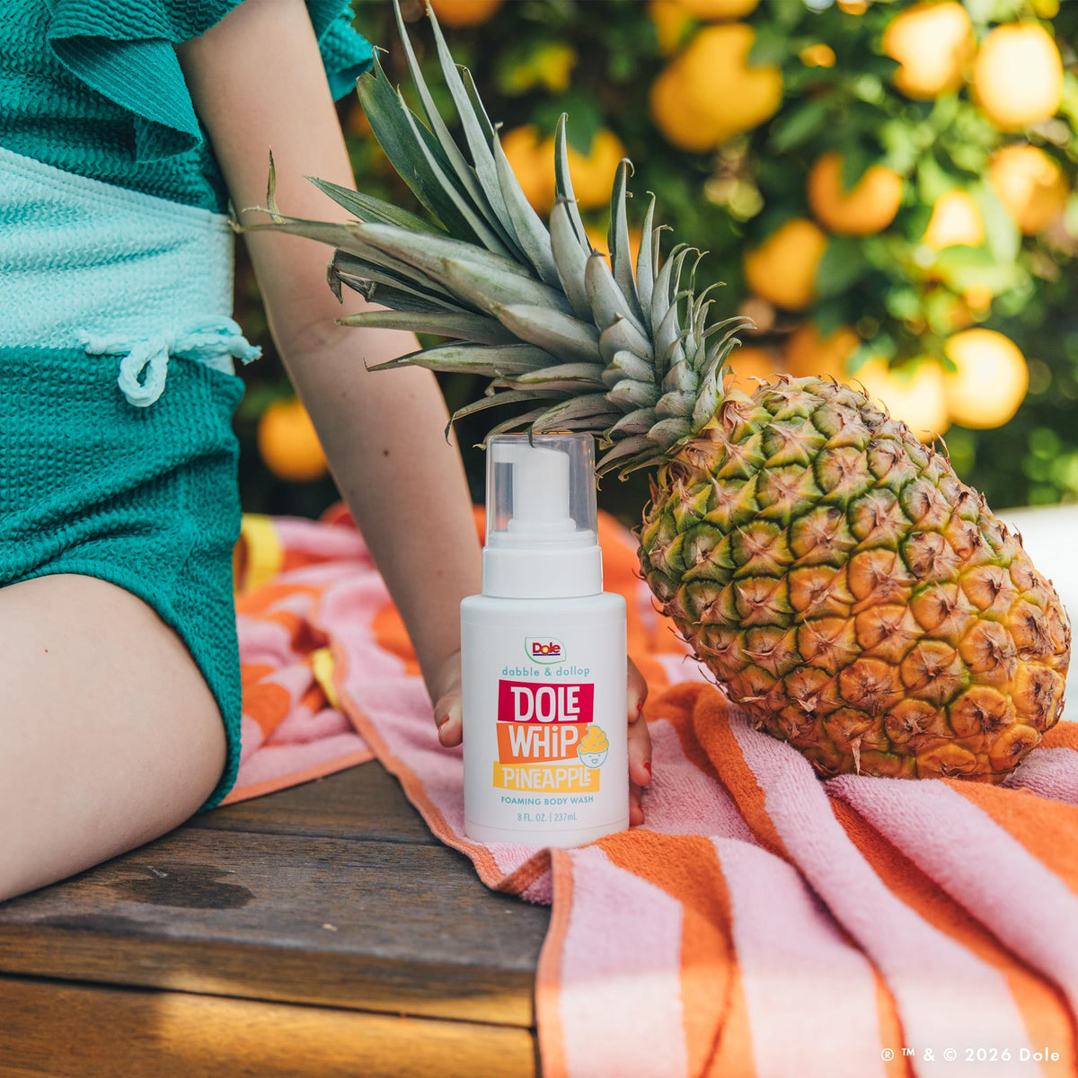 Dabble & Dollop Pineapple wash with natural-origin ingredients and gentle cleansing