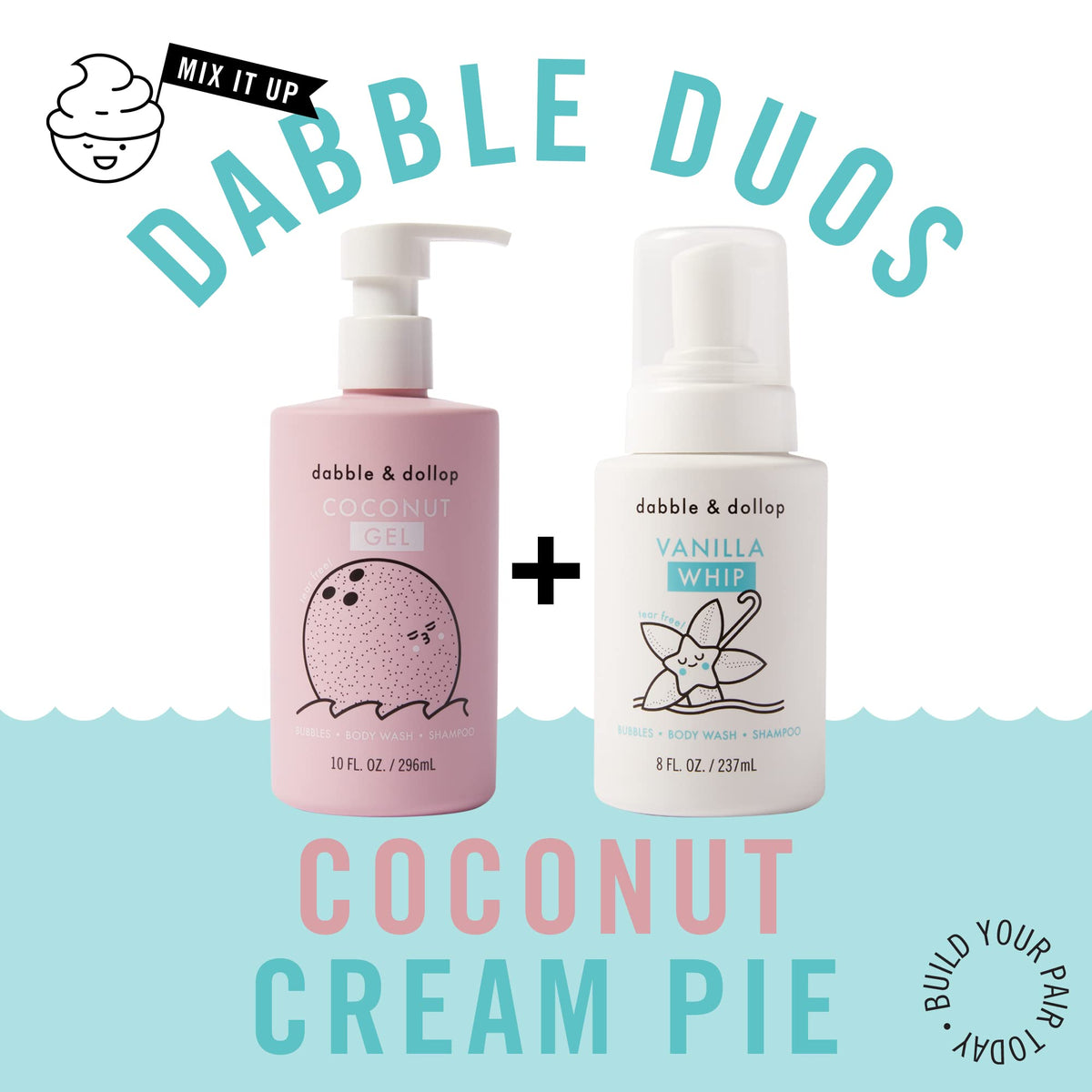 Dabble & Dollop Hypoallergenic blend is gentle on delicate skin