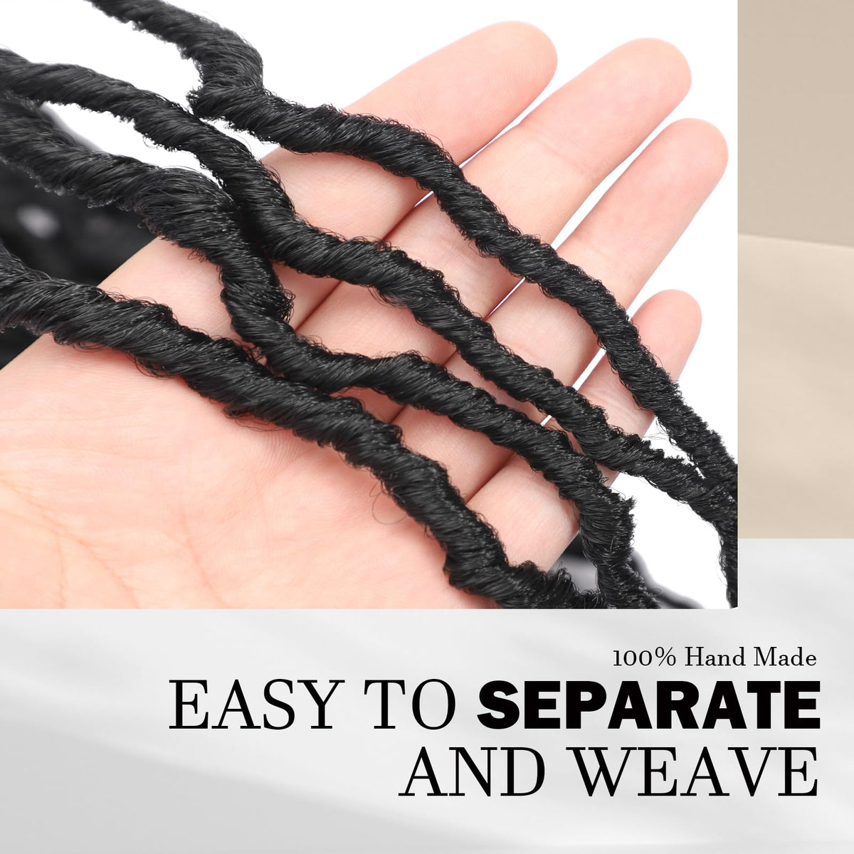 DACAI XIU goddess locs crochet hair in 24-inch length for dramatic volume.