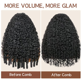 DACHIC model wearing wig for voluminous, natural-looking style