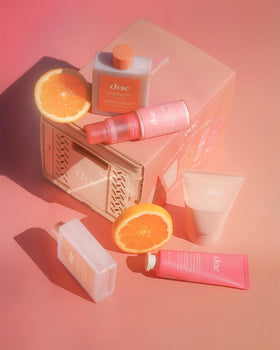 DAE Hair 3-In-1 Styling Cream close-up label details and eco-friendly packaging