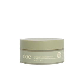 DAE Monsoon Moisture Mask bottle closeup highlighting intense hydration.