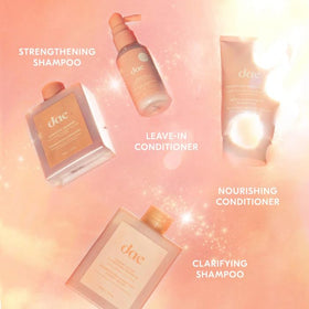 DAE Once Upon a Wash conditioner bottle restores smoothness and boosts shine.