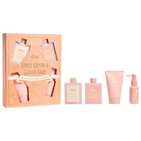 DAE Once Upon a Wash shampoo bottle with rich lather for refreshing scalp cleansing.