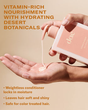 Botanical illustration hinting at desert-derived ingredients in Shine Bright.