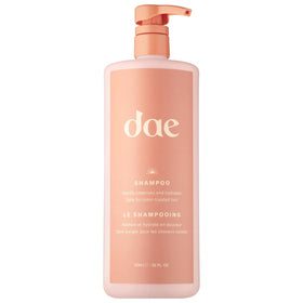 DAE Signature Shampoo bottle front view, sulfate-free cleansing for all hair types.
