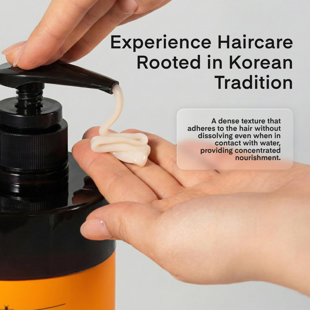 Daeng Gi Meo Ri mask can be applied on wet or towel-dried hair.