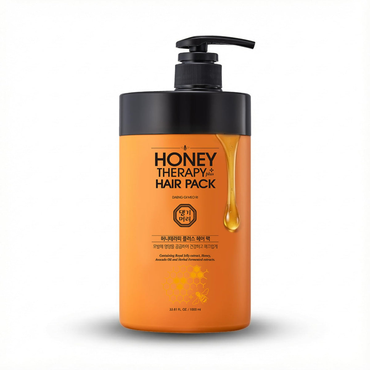 Daeng Gi Meo Ri Honey Intensive Hair Mask packaging highlights premium formula for nourished hair.