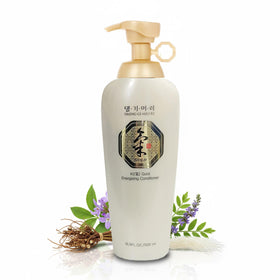 Daeng Gi Meo Ri Ki Gold Energizing Conditioner bottle for maximum moisture and smooth hair