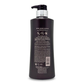 Daeng Gi Meo Ri Ki Gold Premium Shampoo bottle side, highlighting no artificial color.